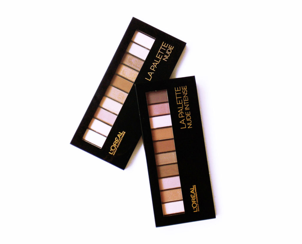 L Oreal La Palette Nude 1 And 2 Review And Swatches